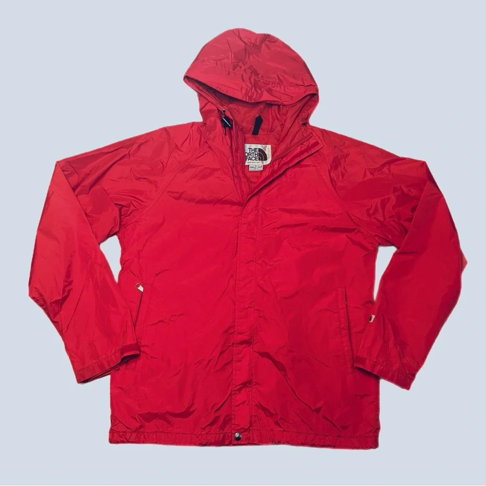 The North Face Vintage Red Gore-Tex Jacket Waterproof Windbraker Size L